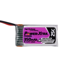Power-Xtra PX350XL 3.7V 1S1P 350 mAh (25C) Li-Po باتری لیتیوم پلیمر