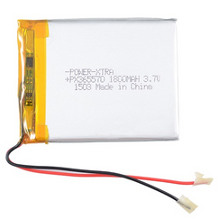 Power-Xtra PX365570 1800 mAh Li-Po باتری لیتیوم پلیمر