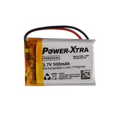 Power-Xtra PX602535 3.7V 500 mAh Li-Po باتری لیتیوم پلیمر