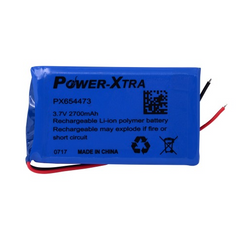 Power-Xtra PX654473 2700 mAh Li-Po باتری لیتیوم پلیمر