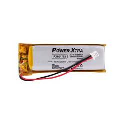 Power-Xtra PX601752 3.7V 470 mAh Li-Po باتری لیتیوم پلیمربا کانکتور