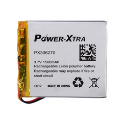 Power-Xtra PX306270 1500 mAh Li-Po باتری لیتیوم پلیمر
