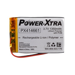 Power-Xtra PX414661 3.7V 1350 mAh Li-Po باتری لیتیوم پلیمر