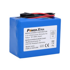 Power-Xtra Nihon Kohden LC-S2912NK 12V 2.9 Ah  باتری قابل شارژ پزشکی سرب اسید