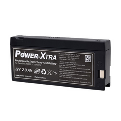Power-Xtra 12V 2.0 Ah M9000  باتری قابل شارژ پزشکی سرب اسید