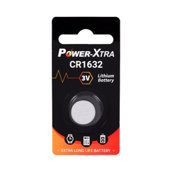 Power-Xtra CR1632 3V Lithium (Single BL) باتری دکمه ای- سکه  ای