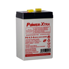 Power-Xtra 6V 4.5 Ah باتری سیلد اسید