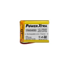 Power-Xtra PX654050 3.7V 1350 mAh Li-Po باتری لیتیوم پلیمر