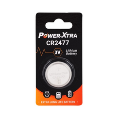 Power-Xtra CR2477 3V Lithium 1Bl باتری دکمه ای- سکه  ای