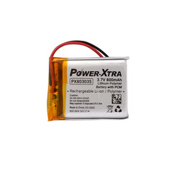 Power-Xtra PX803035 3.7V 800 mAh Li-Po باتری لیتیوم پلیمر
