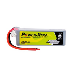 Power-Xtra PX2200HP 11.1V 3S1P 2200 mAh (30C) Li-Polymer Battery