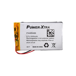 Power-Xtra PX405486 2000 mAh Li-Polymer Battery with PCM