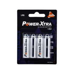 Power-Xtra LR06/AA Size Alkaline Battery - with 4BL / BLISTER
