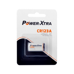 Power-Xtra CR123A Lithium Battery with 1 BLISTER