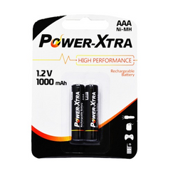 Power-Xtra 1.2V 1000 Mah AAA Size Rechargeable Battery - with 2BL / BLISTER