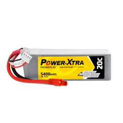 Power-Xtra PX5400XL3S - 3S2P - 11.1V 5400 mAh Li-Polymer Battery -20C