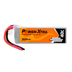 Power-Xtra PX2600XCH3S - 3S1P - 11.1V 2600 mAh Li-Po Battery - 40C