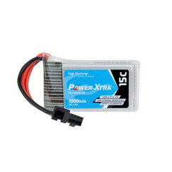 Power-Xtra PX1000XL2S - 2S1P - 7.4V 1000 mAh Li-Polymer Battery -15C