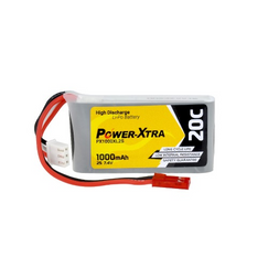 Power-Xtra PX1000XL2S - 2S1P - 7.4V 1000 mAh Li-Polymer Battery -20C