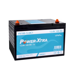 Power-Xtra PX100-12.8C1 - 12.8V 100 Ah LiFePo4 Battery -1C