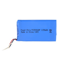 Power-Xtra PX394068 1150 mAh Li-Polymer Battery