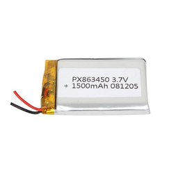 Power-Xtra PX863450 1500 mAh Li-Polymer battery with PCM/BMS
