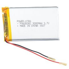 Power-Xtra PX605082 3000 mAh Li-Polymer Battery