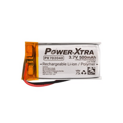 Power-Xtra PX702040 3.7V 500 mAh Li-Polymer Battery with PCM(1.5A)