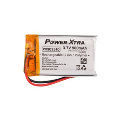 Power-Xtra PX902540 3.7V 900 mAh Li-Polymer Battery with PCM(1.5A)