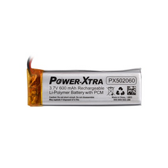 Power-Xtra PX502060 3.7V 600 mAh Li-Polymer Pil (PCM/1.5A)