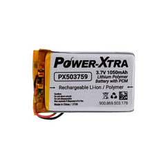 Power-Xtra PX503759 3.7V 1050 mAh Li-Polymer Pil (Devreli/1.5A)