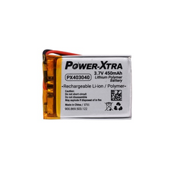 Power-Xtra PX403040 3.7V 450mAh Li-Polymer Pil (Devreli/1.5A)