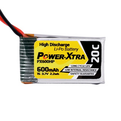 Power-Xtra PX600HP 3.7V 1S1P 600 mAh (20C) Li-Polymer Pil