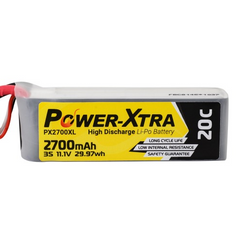 Power-Xtra PX2700XL 11.1V 3S1P 2700 mAh (20C) Li-Polymer Pil