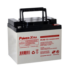 Power-Xtra 12V 40 Ah Sealed Lead Acid Battery