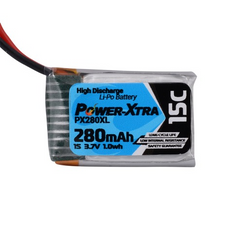 Power-Xtra PX280XL 3.7V 1S1P 280 mAh (15C) Li-Polymer Battery