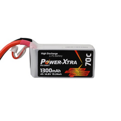 Power-Xtra PX1300XT 14.8V 4S1P 1300 mAh (70C) Li-Polymer Battery