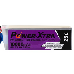 Power-Xtra PX10000XL 22.2V 6S2P 10000 mAh (25C) Li-Polymer Battery