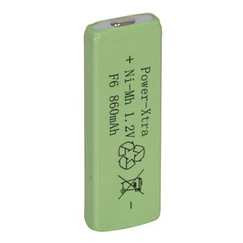 Power-Xtra 1.2V F6 860 Mah Ni-Mh Battery