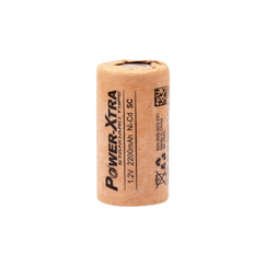 Power-Xtra 1.2V Ni-Cd SC 2200 Mah Rechargeable Battery (Paper)