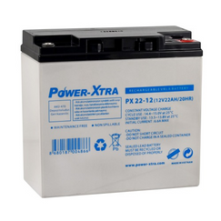 Power-Xtra 12V 22 Ah  باتری دوچرخه برقی