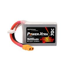 Power-Xtra PX1600XT 14.8V 4S1P 1600 mAh (70C) Li-Po باتری لیتیوم پلیمر