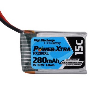 Power-Xtra PX280XL 3.7V 1S1P 280 mAh (15C) Li-Po باتری لیتیوم پلیمر