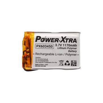 Power-Xtra PX603450 3.7V 1170mAh Li-Po باتری لیتیوم پلیمر