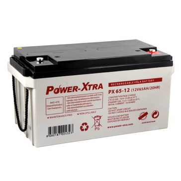 Power-Xtra 12V 65 Ah باتری سیلد اسید