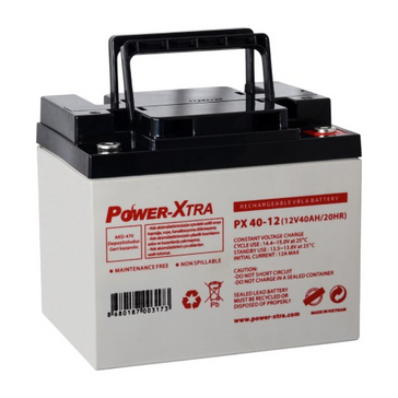 Power-Xtra 12V 40 Ah باتری سیلد اسید