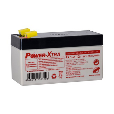 Power-Xtra 12V 1.2 Ah باتری سیلد اسید