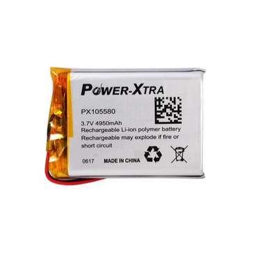 Power-Xtra PX105580 4950 mAh Li-Polymer Battery