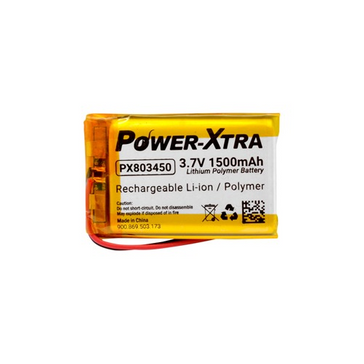 Power-Xtra PX803450 3.7V 1500 mAh Li-Polymer Battery with PCM(2.0A)
