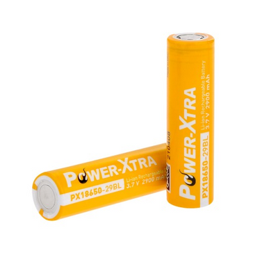 Power-Xtra 3.7V Li-ion 18650 2900 Mah Rechargeable Battery 